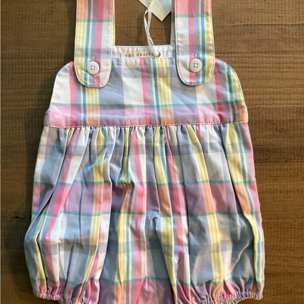 SOLD on cp - The Beaufort Bonnet Company Bringham Bubble in Tennis Pro Plaid
